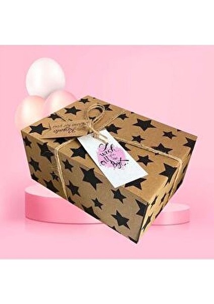 Anne Hediye Seti Anlamlı Mesajlı Kupa Yıldız Gece Lambası ve Kar Küresi