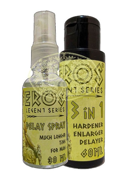 Legent Erkeklere 3 Özellikli Katılık Süre Şekillendirme Kremi 60ML + Erkek Stop Sprey 30 ml