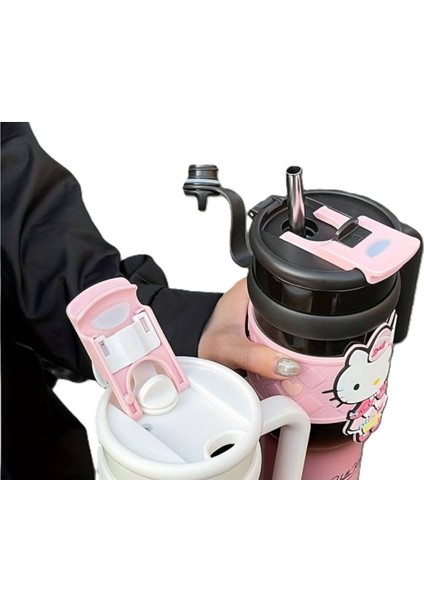 Kuromi Karakterli Sanrio 900ML Çocuk Termos Matara Paslanmaz Çelik Lila AD63257 modelleri