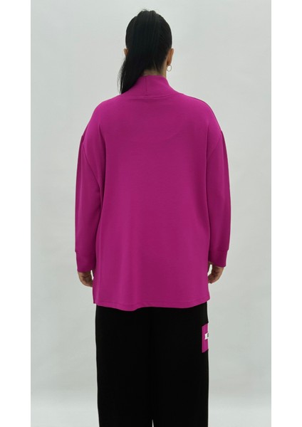 Büyük Beden Geniş Kalıp Çiçek Fiyonklu Hakim Yaka Kadın Eşofman Takımı fırsatları