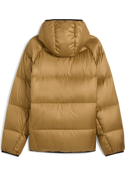 Hooded Down Puffer Erkek Sarı Günlük Stil Mont 68838269 indirimleri