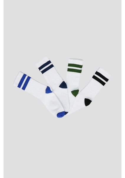 4 Çift Mevsimlik Erkek Çocuk Soket Çorap fiyatları