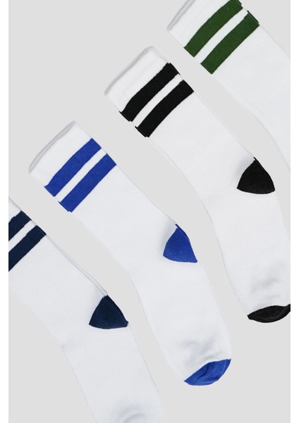 4 Çift Mevsimlik Erkek Çocuk Soket Çorap fırsatları