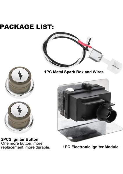 67847 300 Serisi 2008-2010 Için Izgara Ateşleme Kiti (Yurt Dışından) fiyatları