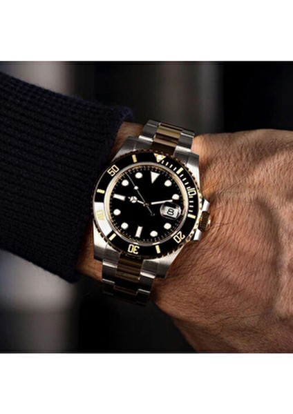 Çift Kol Metal Kordon Analog Sevgili Saatleri Özel Kutuda Şık Tasarım