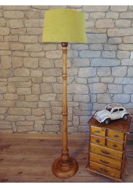 Torinio Torna Ayak Lambader Abajur Avize Aydınlatma Ahşap Naturel Ağaç Country Dekor