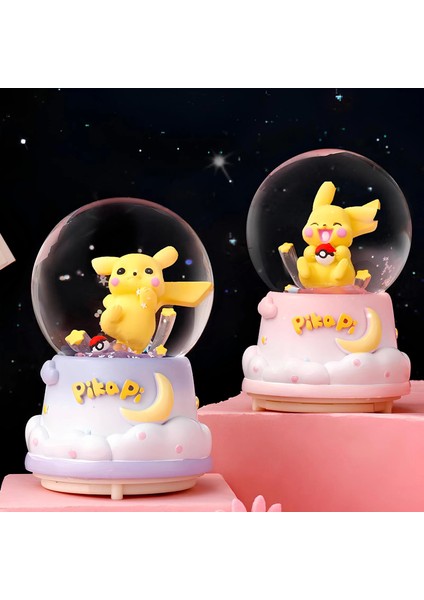 Pokemon Üflemi Işıklı Müzikli Kar Küresi Orta Boy ALK3120 - Lisinya