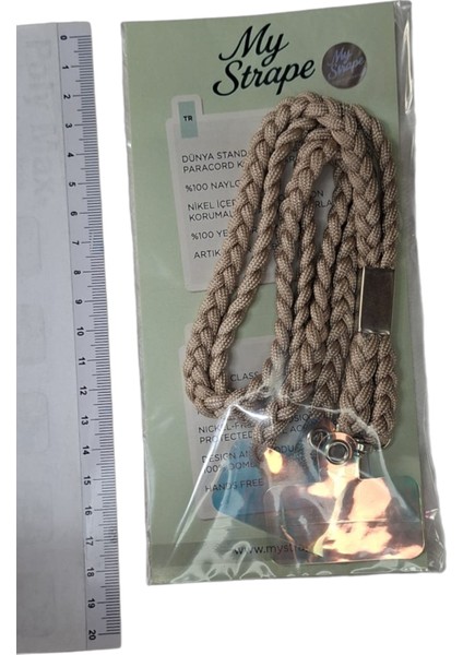 Telefon Boyun Askısı Paracord Örgü Tüm Kılıflara Uyumlu modelleri