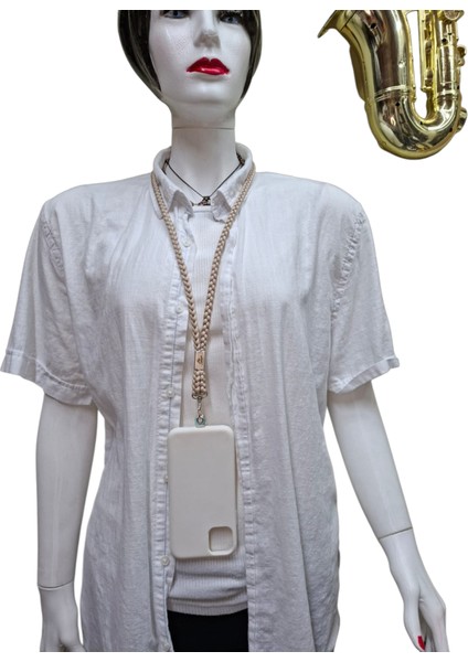 Telefon Boyun Askısı Paracord Örgü Tüm Kılıflara Uyumlu