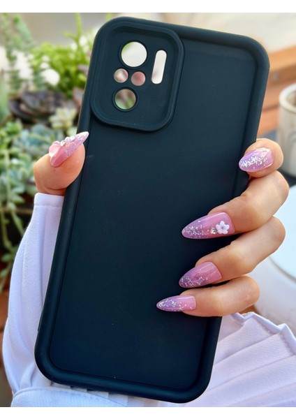 Redmi Note 10 ve Note 10S Uyumlu Mat Lansman Parmak Izi Bırakmaz Esnek Silikon Kılıf