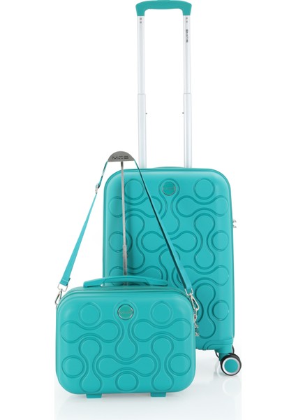 Polipropilen 2'li Valiz Seti Kabin & Makyaj V376