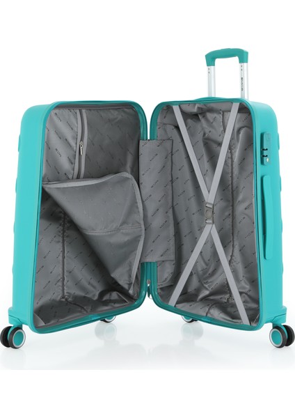 Polipropilen 2'li Valiz Seti Kabin & Makyaj V376