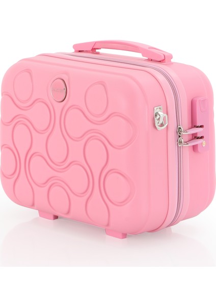 Polipropilen 3'lü Valiz Seti Orta & Kabin & Makyaj V376