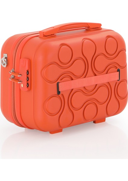 Polipropilen 3'lü Valiz Seti Orta & Kabin & Makyaj V376