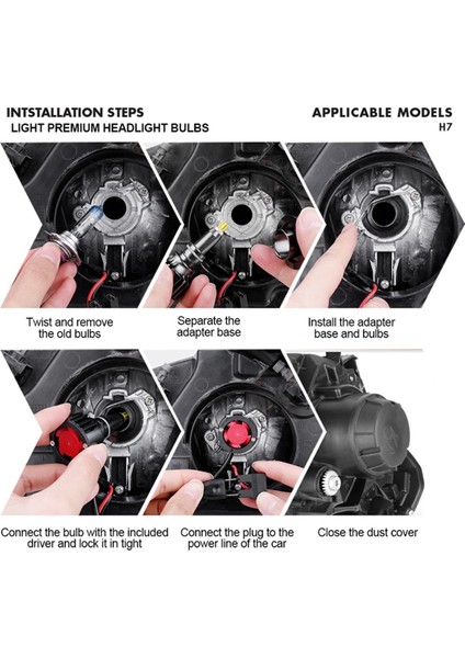 9006 LED Araba Far Ampulü LED 360 350000LM 800W 3D Otomatik Lambalar (Yurt Dışından) fırsatları
