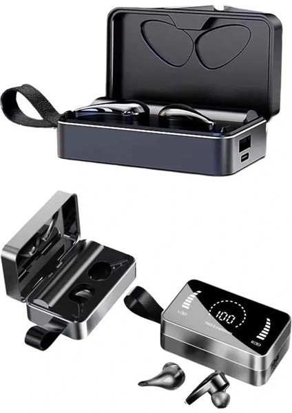 Tws Bluetooth Kulaklık Kablosuz Uzun Pil Ömrü Dijital Göstergeli Powerbank modelleri