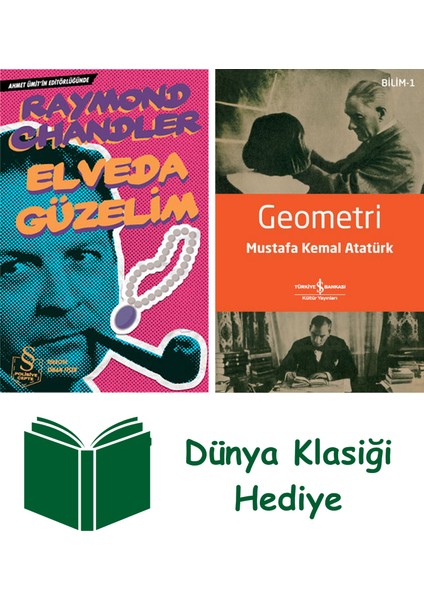 Elveda Güzelim (Cep Boy) + Geometri + Dünya Klasiği Hediye