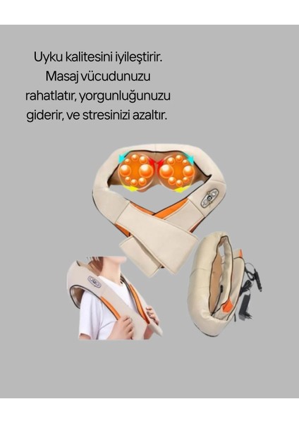 4d Yoğurma Teknolojili Masaj Cihazı-Boyun Omuz Için Uygun modelleri