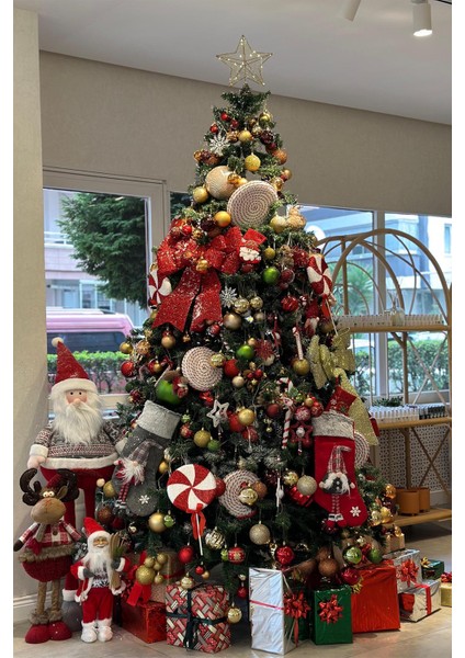 1450 Dal 250 cm Özel Üretim Yoğun Dallı Yılbaşı Çam Ağacı