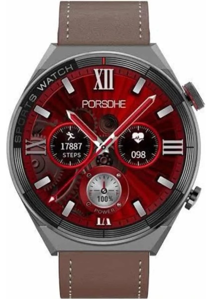 Akıllı Saat Çelik Kordon Çağrı Cevaplama Amoled Ekran Titreşimli Uyku ve Sağlık Takibi indirimleri