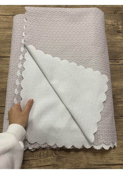 Soft Dokulu Kaymaz Tabanlı Koltuk Örtüsü Gri ( 200X 170 cm) modelleri