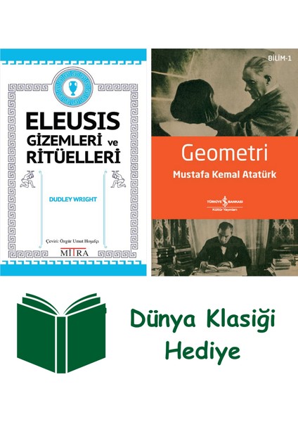 Eleusis Gizemleri ve Ritüelleri + Geometri + Dünya Klasiği Hediye
