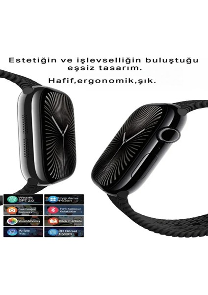 HK10 Pro Max – Şık Tasarım, Güçlü Pil, Gelişmiş Sağlık Takibiyle Akıllı Saat Deneyimi indirimleri