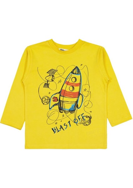 Blast Off Baskılı 2-5 Yaş Sweatshirt fiyatları