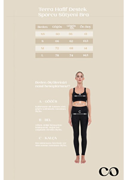 Kadın Bra Spor Sütyeni Poliamid Malzeme U Yaka Kolsuz Konforlu Tasarım Terra