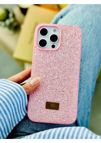 Iphone 14 Promax Uyumlu Elmas Tasarımlı Taşlı Işıltılı Parlak Pırlanta Silikon Kılıf modelleri