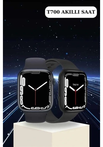 Yeni Nesil Akıllı Saat ve Kablosuz Kulaklık Kampanyası Ikili Set Bluetooth Bağlantılı modelleri