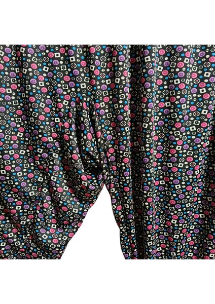 Kadın Bayan Battal Büyük Beden Jarse Kumaş Bel Lastikli Sağ Yan Tek Gizli Fermuarlı Cepli Eşofman Altı Şalvar Bol Rahat Kalıp 80 Ile 120 Kiloğrama Kadar Olur Standart Beden indirimleri