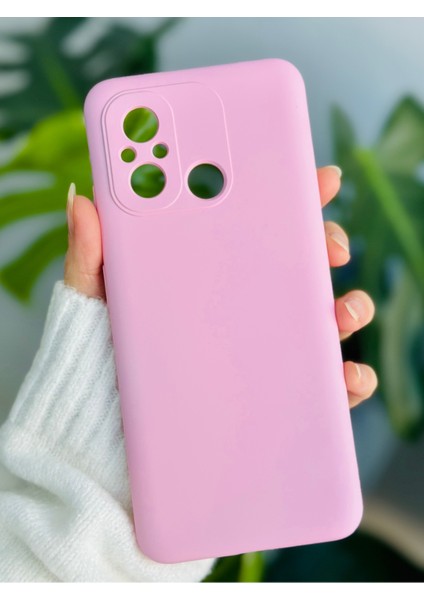 Redmi 12C Uyumlu Içi Kadife Lansman Esnek Silikon Kılıf