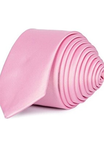 Düz İnce Kravat Pembe Renk Şık Tasarım Erkekler İçin Rahat Kullanım modelleri