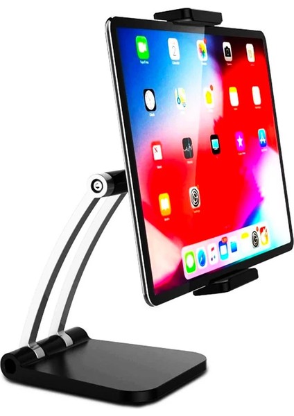Ally Q010 Ayarlanabilir Masaüstü Tablet ve Telefon Tutucu STAND-(5775) - ?84?85E8-7G8384
