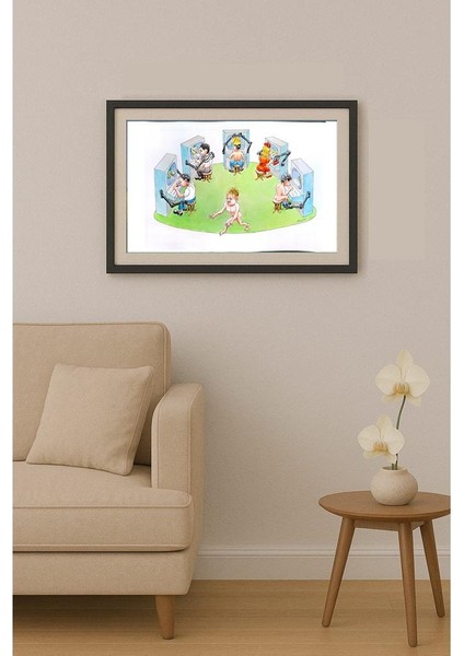 Romanov Vladimir 40x30cm Orijinal Karikatür Tablo fiyatları