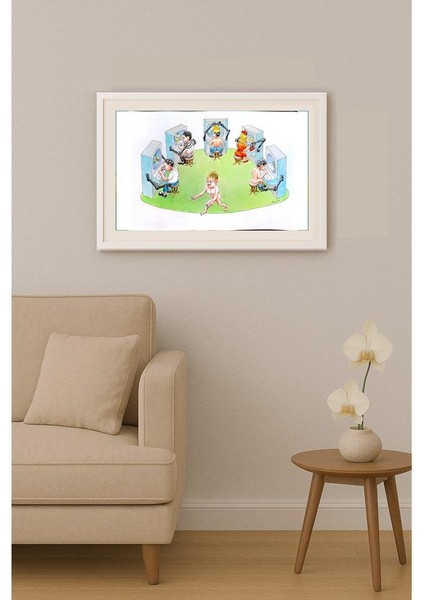 Romanov Vladimir 40x30cm Orijinal Karikatür Tablo indirimleri