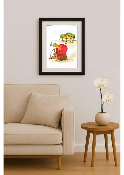 Vladimir Pavlik 43x30cm Orijinal Karikatür Tablo fiyatları