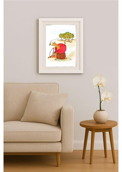 Vladimir Pavlik 43x30cm Orijinal Karikatür Tablo indirimleri