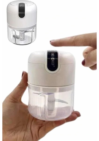 Mini El Rondosu Şarjlı Doğrayıcı Taşınabilir Rondo Blender 250 ml fırsatları