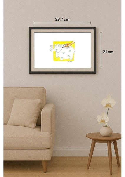 Susanto 29X21CM Orijinal Karikatür Tablo fiyatları