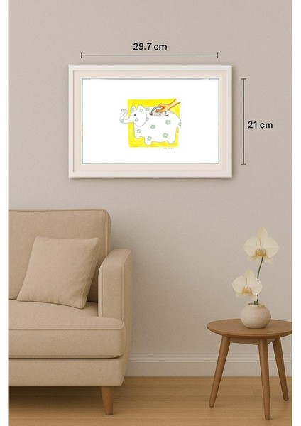 Susanto 29X21CM Orijinal Karikatür Tablo indirimleri