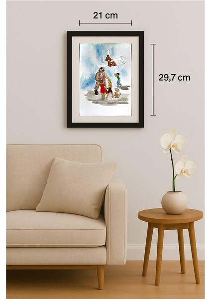 Zlatko Krstevski 29X21CM Orijinal Karikatür Tablo fiyatları