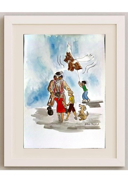 Zlatko Krstevski 29X21CM Orijinal Karikatür Tablo fırsatları