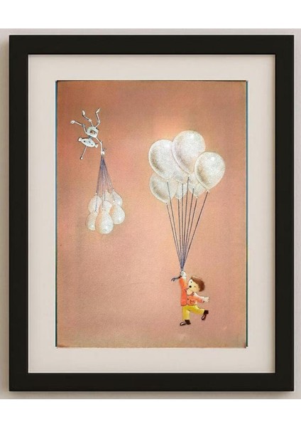 Houmayoun Mahmoudi 43x30cm Orijinal Karikatür Tablo