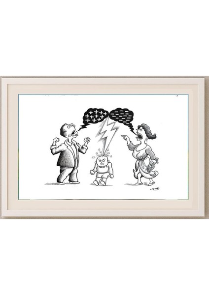 Feng Gui Bo 43x30cm Orijinal Karikatür Tablo fırsatları