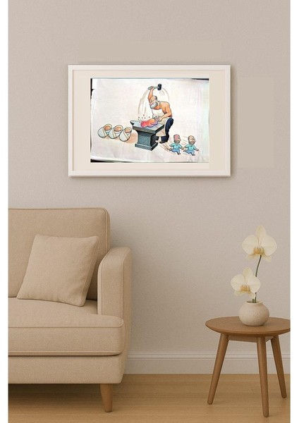 Feng Gui Bo 43x30cm Orijinal Karikatür Tablo indirimleri