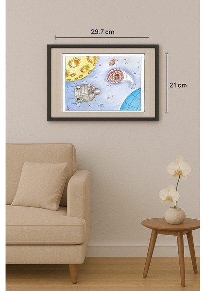 Huang Kun 29X21CM Orijinal Karikatür Tablo fiyatları