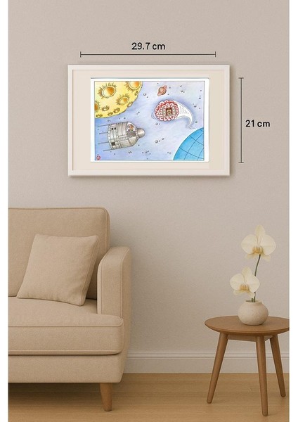 Huang Kun 29X21CM Orijinal Karikatür Tablo indirimleri