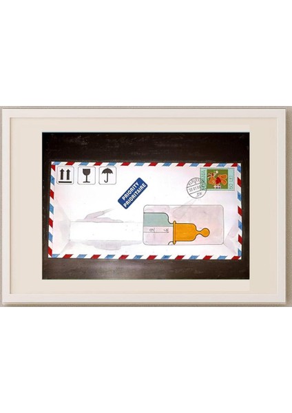 Mihai Dinulescu 29X21CM Orijinal Karikatür Tablo fırsatları